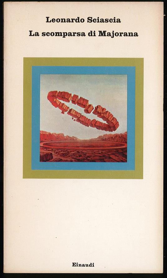 scomparsa di Majorana - Leonardo Sciascia - copertina
