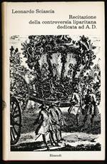 Recitazione della controversia liparitana dedicata ad A.D,