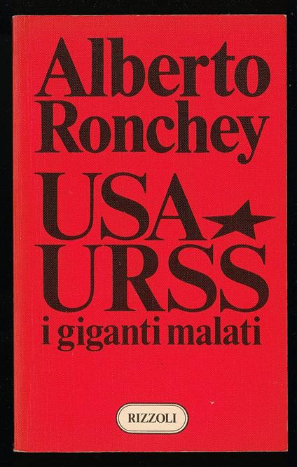 Usa - Urss - Alberto Ronchey - copertina