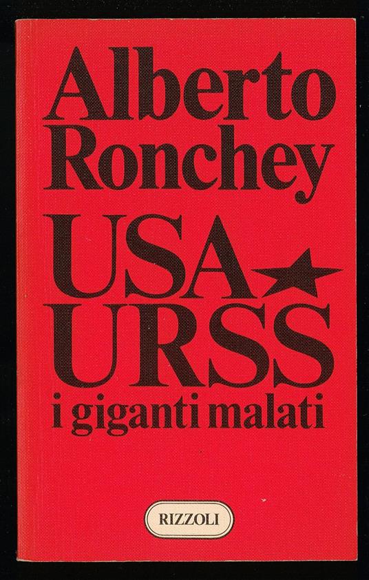 Usa - Urss - Alberto Ronchey - copertina