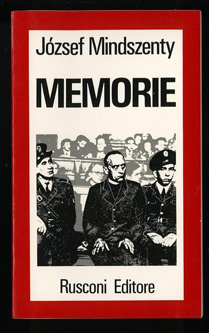 Memorie - József Mindszenty - copertina