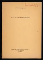Note sulla contestazione