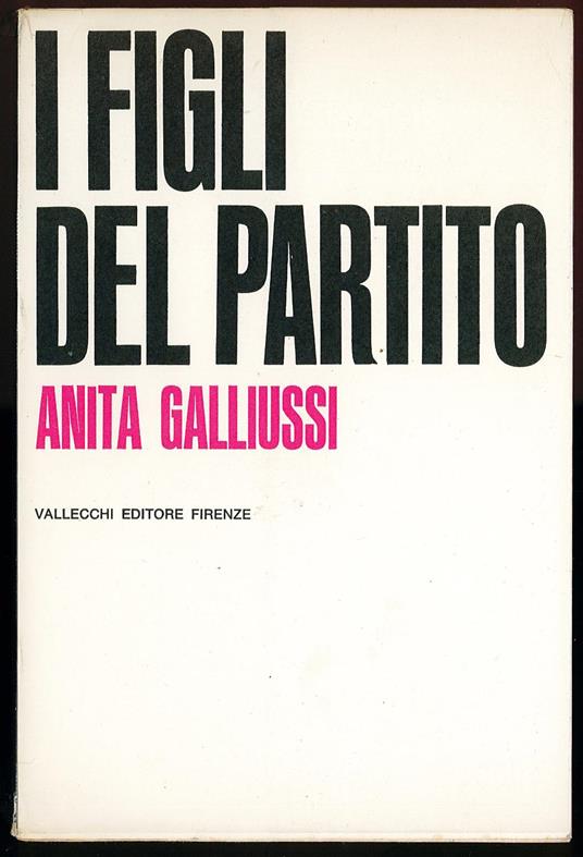 I figli del partito - copertina