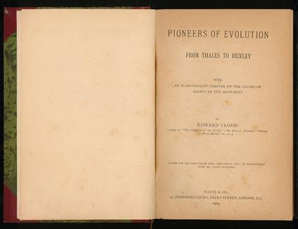 Pioners of evolution - copertina