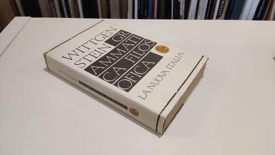 Grammatica filosofica - Ludwig Wittgenstein - copertina