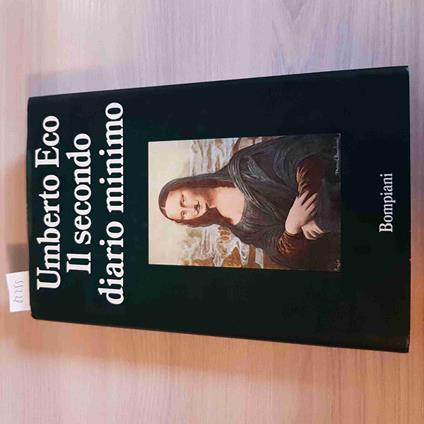 Il SECONDO DIARIO MINIMO 1°edizione UMBERTO ECO satira umorismo BOMPIANI 1992 - Umberto Eco - copertina