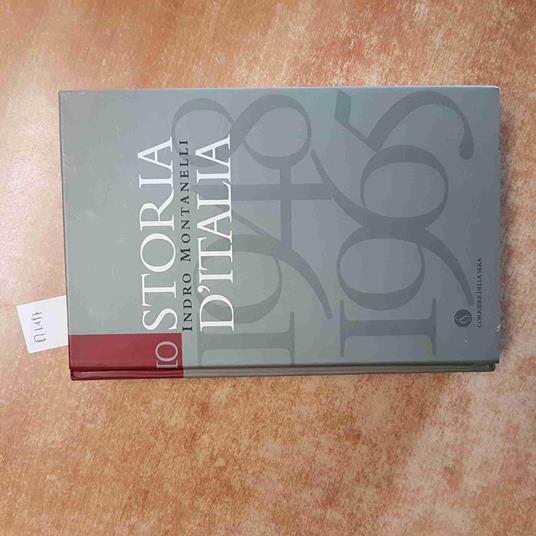 MONTANELLI STORIA D'ITALIA CORRIERE del miracolo, dei due Giovanni mattei nenni - Indro Montanelli - copertina