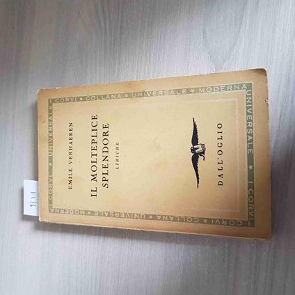 Il Molteplice Splendore - Emile Verhaeren - Dall'Oglio - Emile Verhaeren - copertina