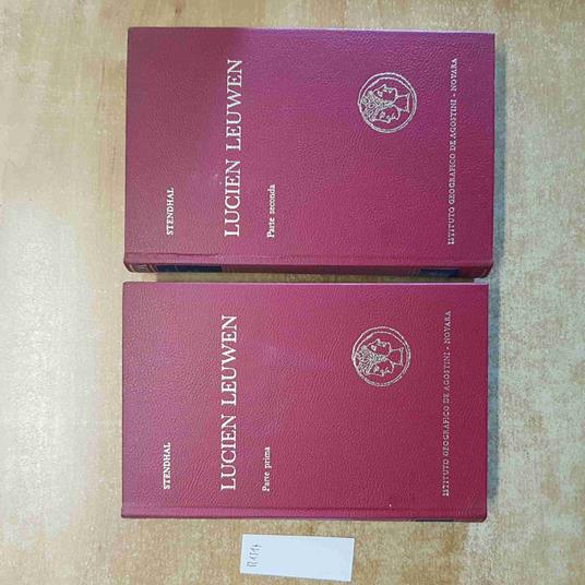 STENDHAL LUCIEN LEUWEN 2 volumi 1968 DE AGOSTINI - Stendhal - copertina