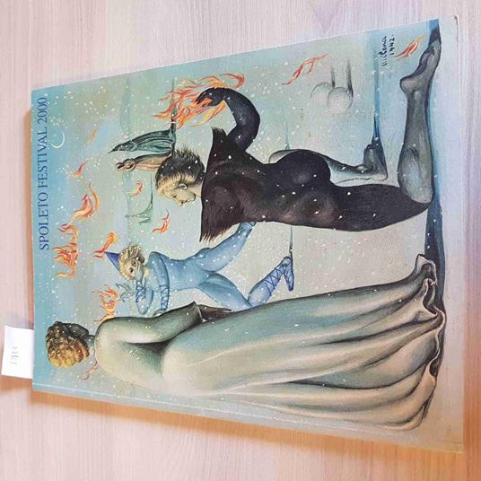 43° festival SPOLETO FESTIVAL 2000 - REGIONE UMBRIA dario fo arnoldo foà - copertina