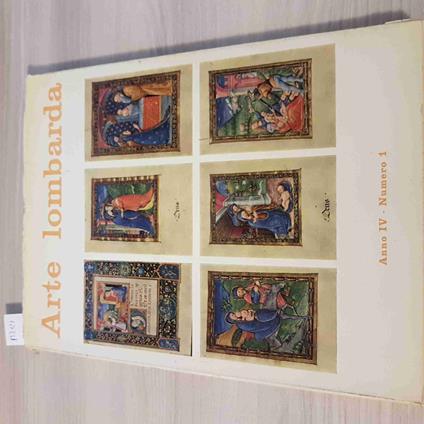 ARTE LOMBARDA romanini pavia lodi figino bramante ANNO IV NUMERO 1 LA RETE 1959 - copertina