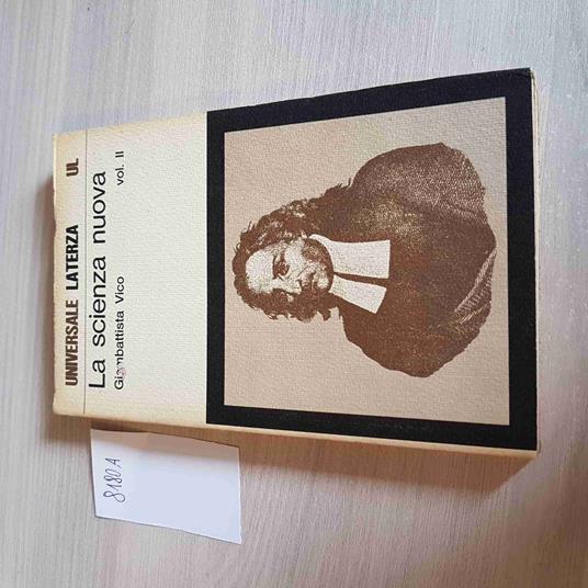 Scienza Nuova Vol. Ii - Giambattista Vico - Laterza - 1978 - Giambattista Vico - copertina