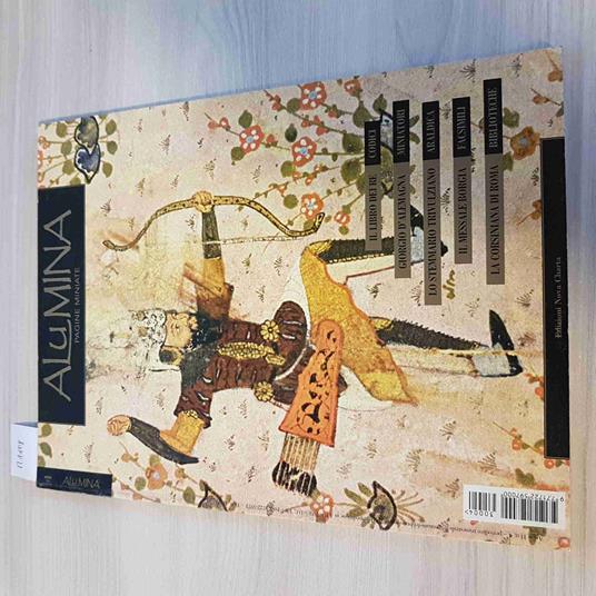 ALUMINA PAGINE MINIATE 4 libro dei re giorgio d'alemagna borgia NOVA CHARTA - copertina