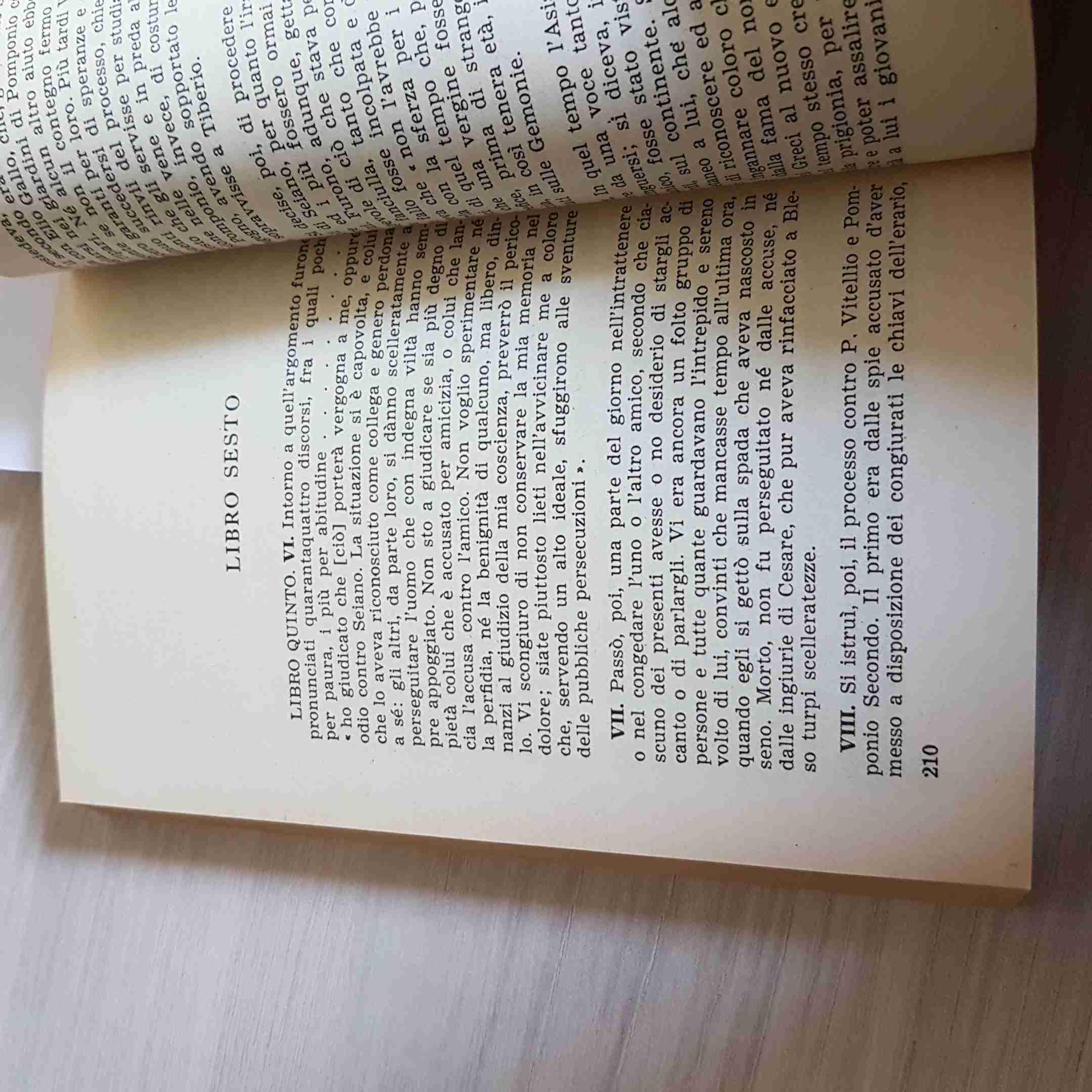 Annali Volume Primo + Secondo - Publio Cornelio Tacito - Rizzoli - 1951