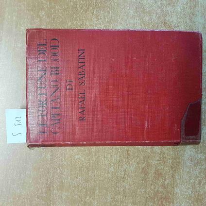 Le FORTUNE DEL CAPITANO BLOOD di RAFAEL SABATINI 1948 SONZOGNO - Rafael Sabatini - copertina