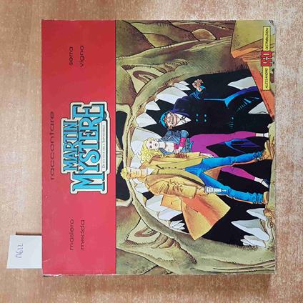 RACCONTARE MARTIN MYSTERE medda vigna 1990 ALESSANDRO DISTRIBUZIONI bonelli - copertina