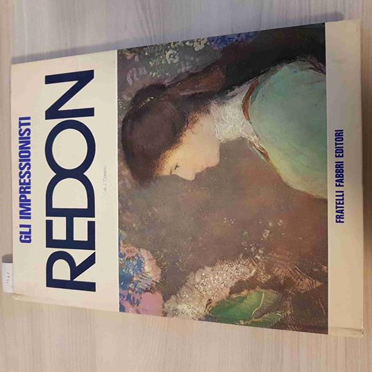 Redon Gli Impressionisti - J. Cassou - Fratelli Fabbri - 1972 - copertina