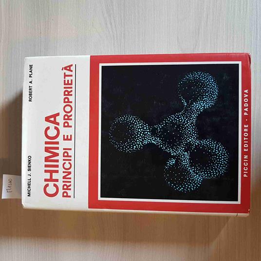 Chimica Principi E Proprietà - Michell Sienko, Plane - Piccon Editore - 1973 - copertina