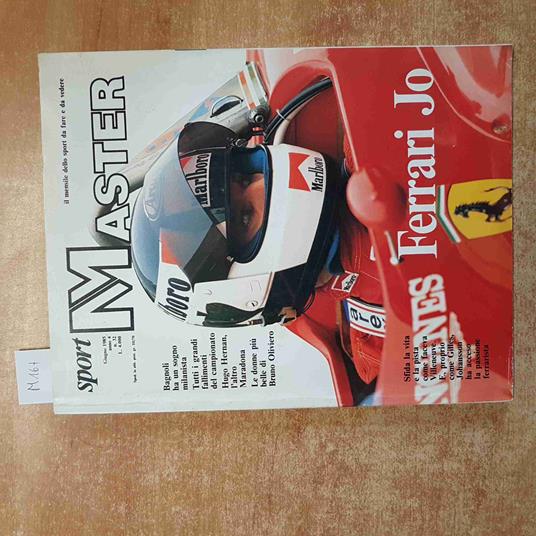 SPORT MASTER 32/1985 BAGNOLI HERNAN eleonora giorgi de sio fenech guida FERRARI - copertina