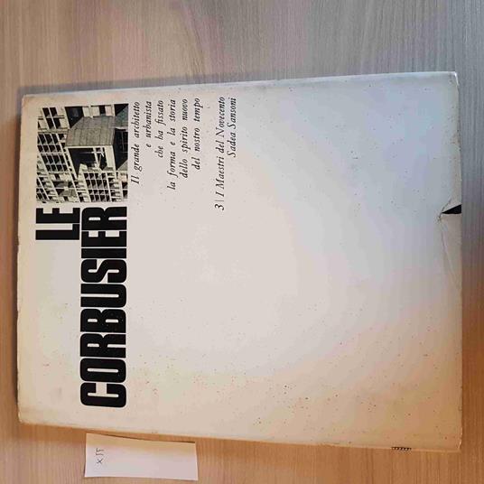 Le Corbusier - I Maestri Del Novecento - Sadea Sansoni - 1968 - copertina