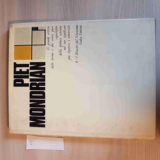 Piet Mondrian - I Maestri Del Novecento - Sadea Sansoni - 1969 - copertina