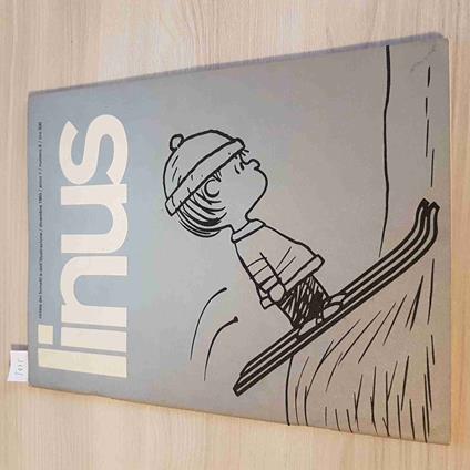 LINUS ANNO 1 NUMERO 9 1965 - fumetto, narrativa, bianco e nero TOPOLINO WATERLOO - copertina