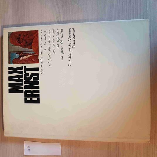 Max Ernst - I Maestri Del Novecento - Sadea Sansoni - 1969 - copertina