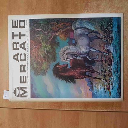 ARTE MERCATO ANNO 4 internazionale d'arte contemporanea 1973 ZANELLA MALNATI - copertina