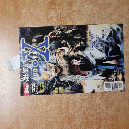 The X FILES 22 all new TOPPS COMICS 1996 CHRIS CARTER mystery ufo - Chris Carter - copertina