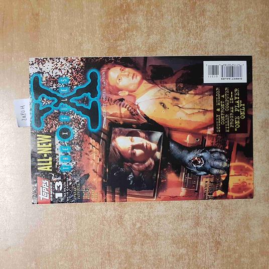 The X FILES 13 all new TOPPS COMICS 1996 CHRIS CARTER mystery ufo - Chris Carter - copertina
