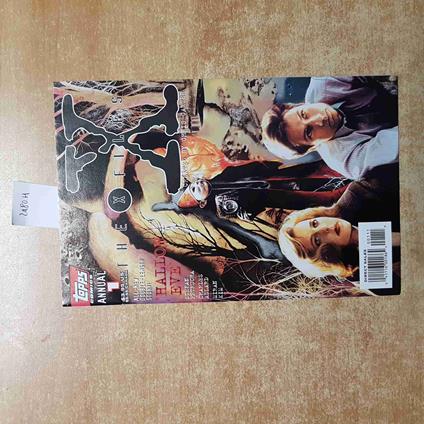 The X FILES ANNUAL 1 all new TOPPS COMICS 1995 CHRIS CARTER mystery ufo - Chris Carter - copertina