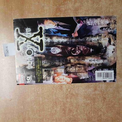 The X FILES 10 all new TOPPS COMICS 1995 CHRIS CARTER mystery ufo - Chris Carter - copertina