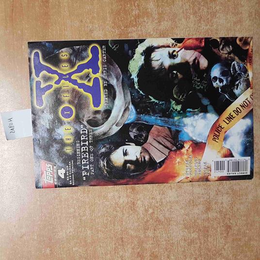 The X FILES 4 all new TOPPS COMICS 1995 CHRIS CARTER mystery ufo - Chris Carter - copertina