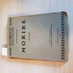 MORIRE RACCONTI occidente ARTHUR SCHNITZLER - SLAVIA - 1931