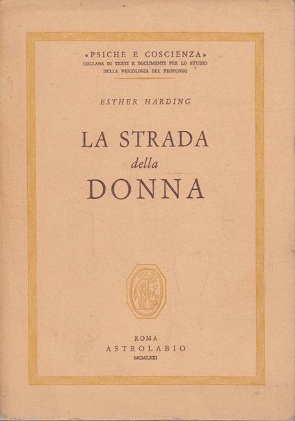strada della donna - Esther Harding - copertina