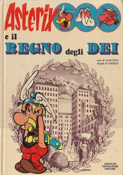 Asterix e il Regno degli Dei - copertina