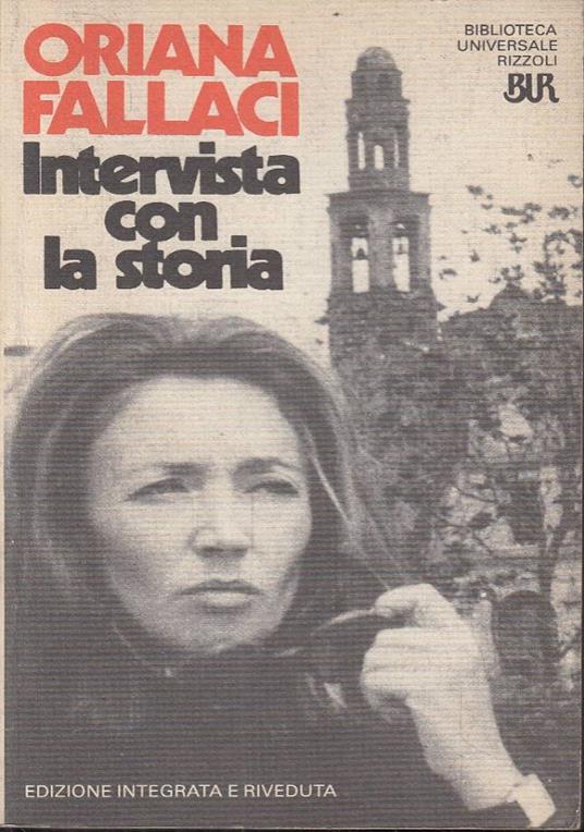 Intervista con la storia - Oriana Fallaci - copertina