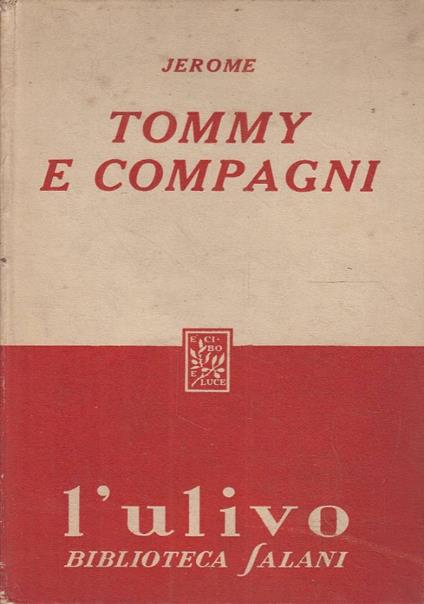 Tommy e compagni - K. Jerome Jerome - copertina