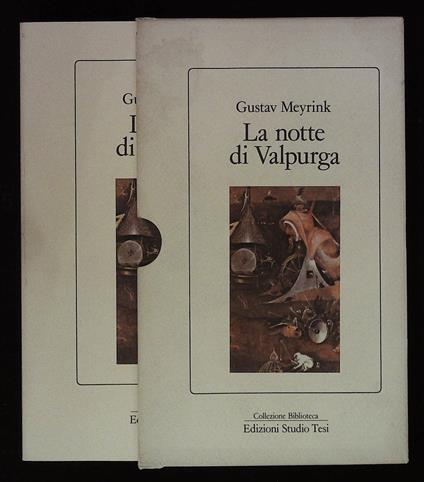 notte di Valpurga - Gustav Meyrink - copertina