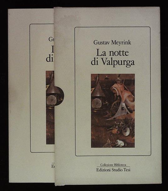 notte di Valpurga - Gustav Meyrink - copertina