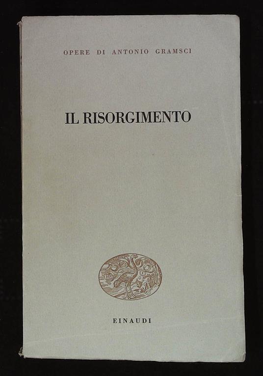 Il Risorgimento - Antonio Gramsci - copertina