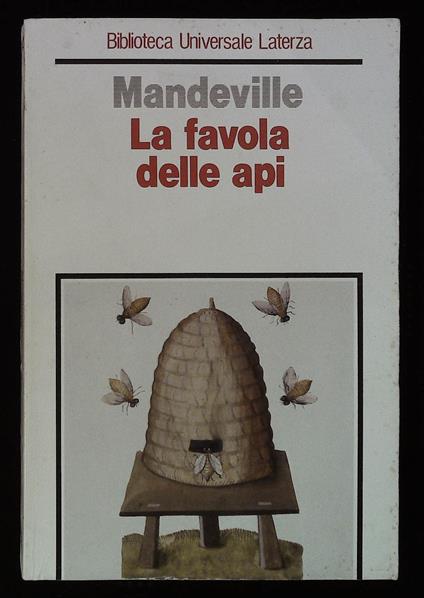 favola delle api - Bernard Mandeville - copertina