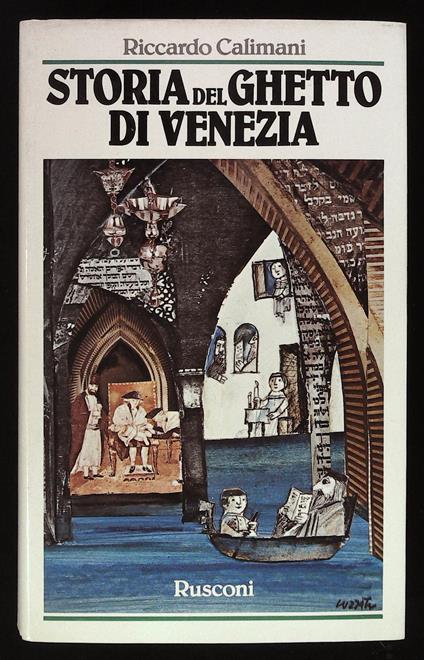 Storia del ghetto di Venezia - Riccardo Calimani - copertina