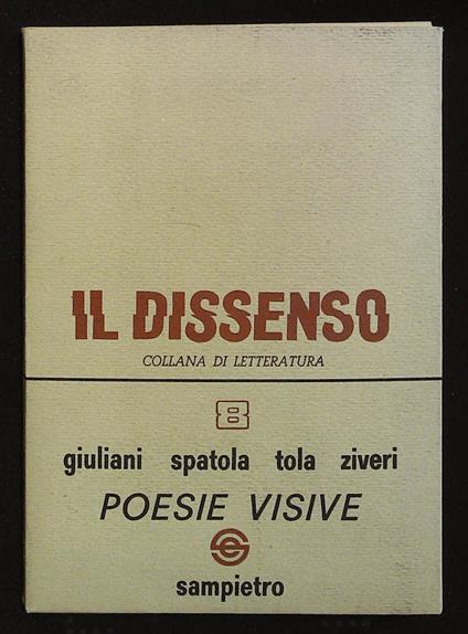 Poesie visive - copertina
