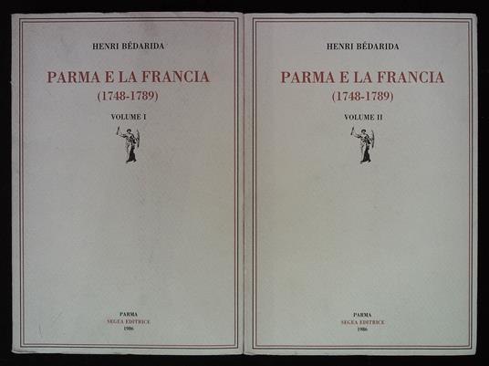 Parma e la Francia (1748 - 1789). Due volumi - copertina