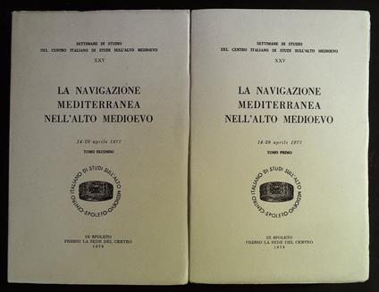 navigazione mediterranea nell'alto Medioevo. 14-20 aprile 1977 - copertina