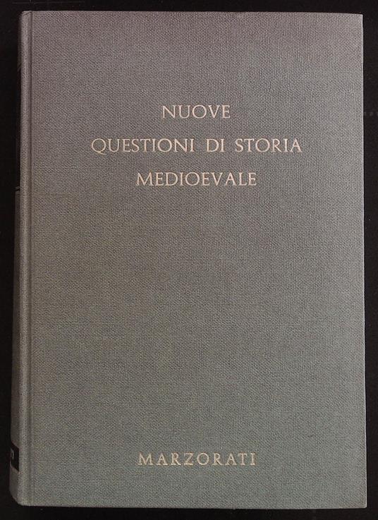Nuove questioni di storia medioevale - copertina