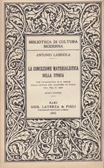 concezione materialistica della storia