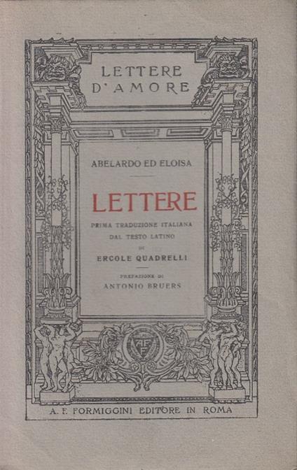 Lettere - copertina