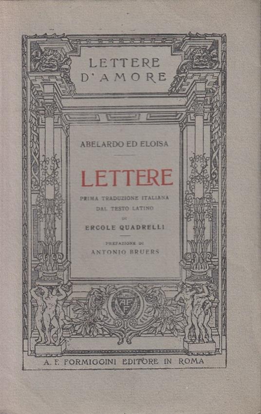 Lettere - copertina